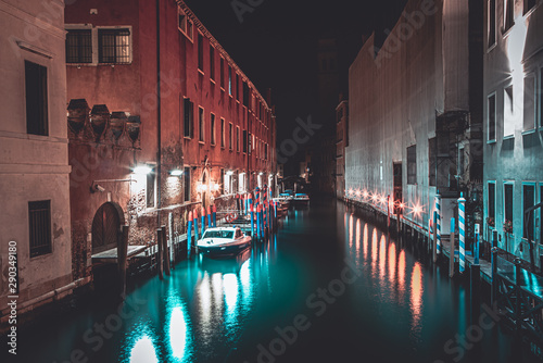 Venice Street Photography Red And blue