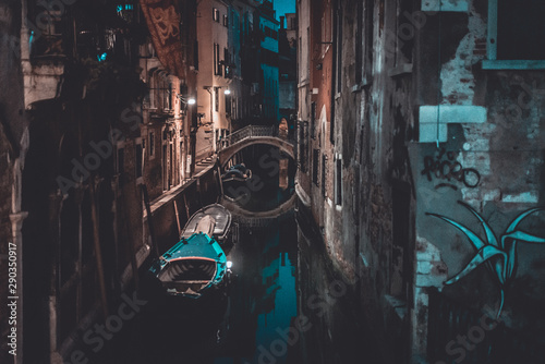 Venice Street Photography Red And blue