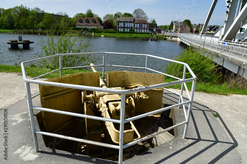 Benouville; France - april 22 2018 : Pegasus bridge photo