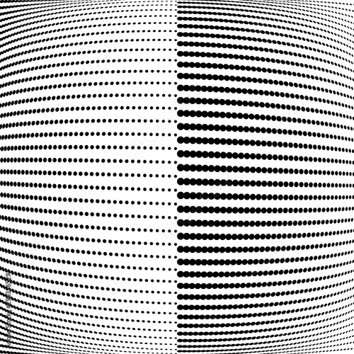 Abstract halftone pattern. Vector halftone dots background for design banners, posters, business projects, pop art texture, covers. Geometric black and white texture.