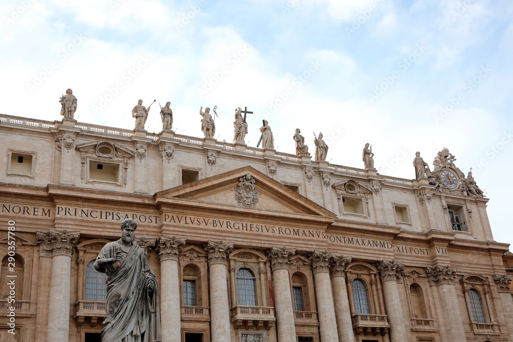 Basilica and Statue of Saint Peter