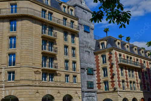 Paris; France - april 2 2017 : the Marceau avenue photo