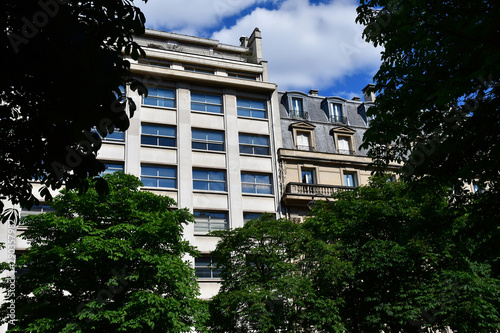 Paris; France - april 2 2017 : the Marceau avenue photo