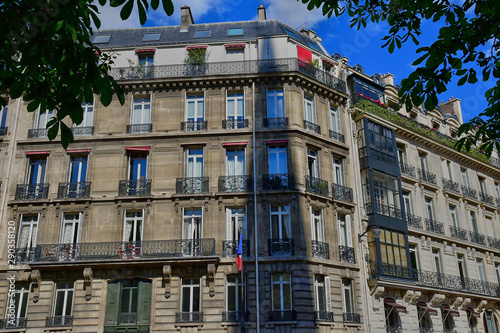 Paris; France - april 2 2017 : the Marceau avenue photo