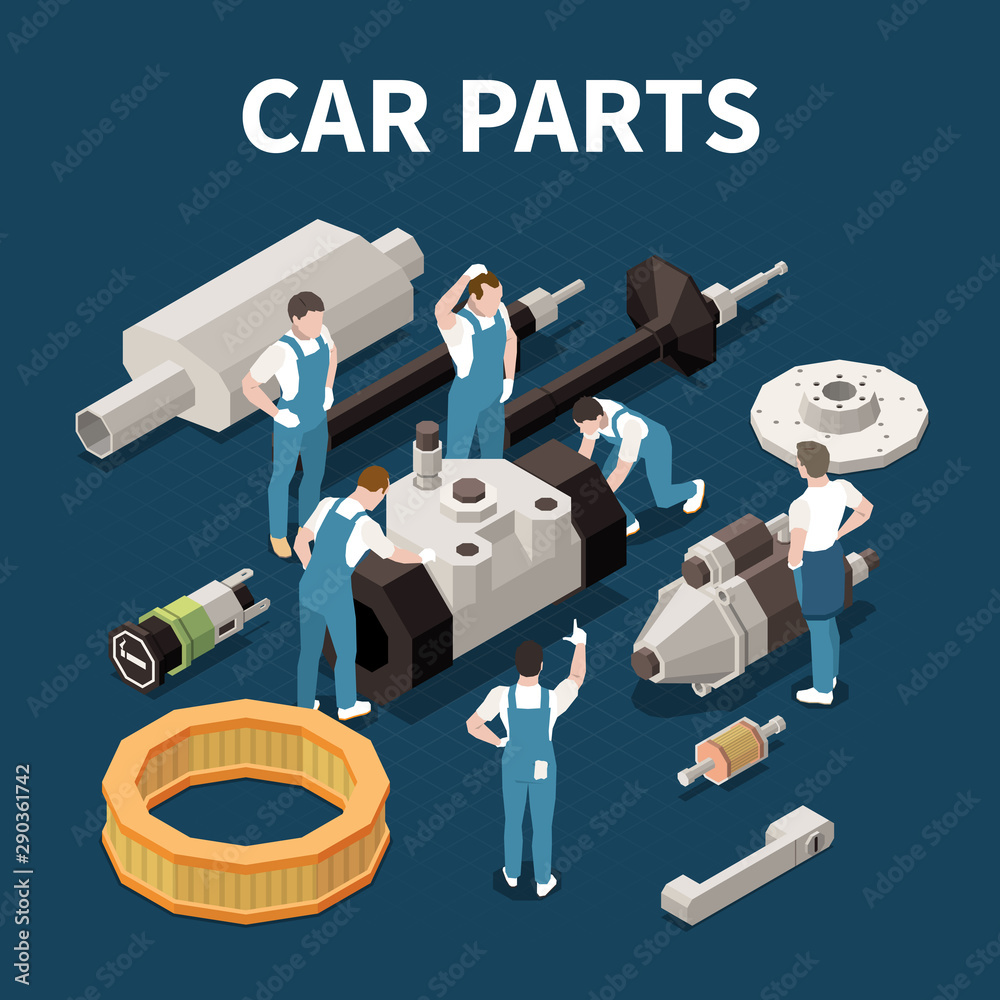 Car Parts Concept