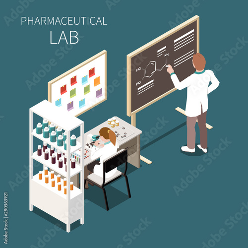 Pharmaceutical Lab Concept
