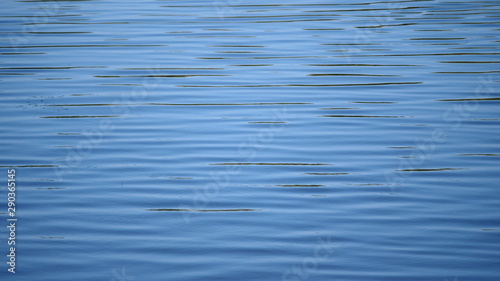 Beautiful water surface in the early morning