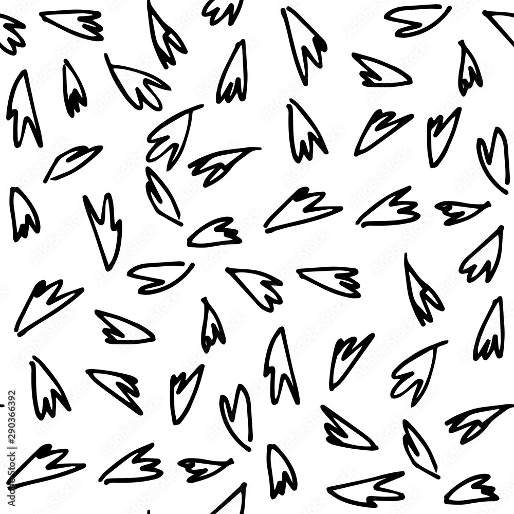 Abstract Shapes Pattern. Seamless, Modern, Geometric Backgrounds with Organic Shapes Abstract Shapes Pattern. Seamless, Modern, Geometric Backgrounds with Organic Shapes