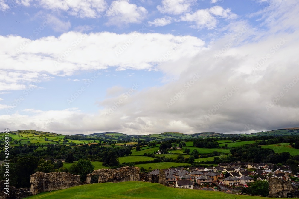 Fototapeta premium Dramatic Welsh Landscape