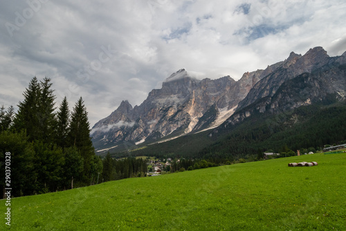 Mountains of Cortina de Ampezzo in Italy