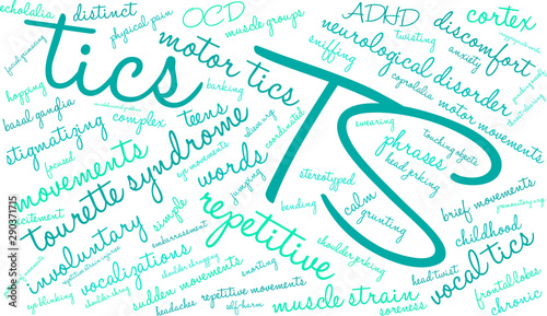 TS Word Cloud on a white background. 