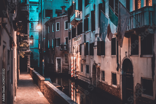 Venice Street Photography Red And blue