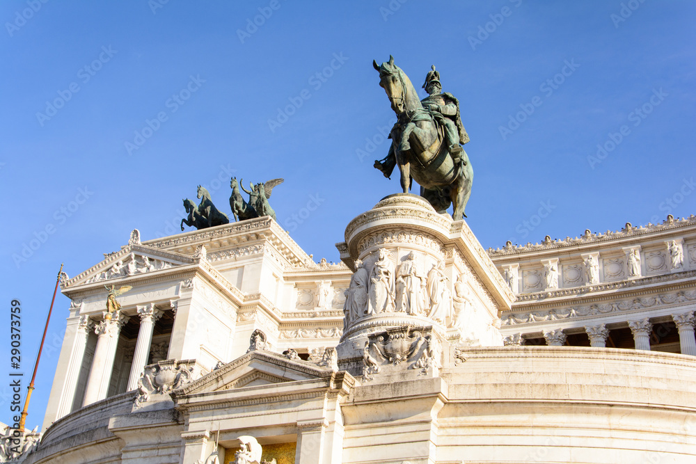 Vittorio Emanuele II Monument Rome Italy