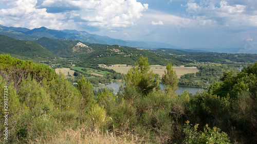 landscape in umbria