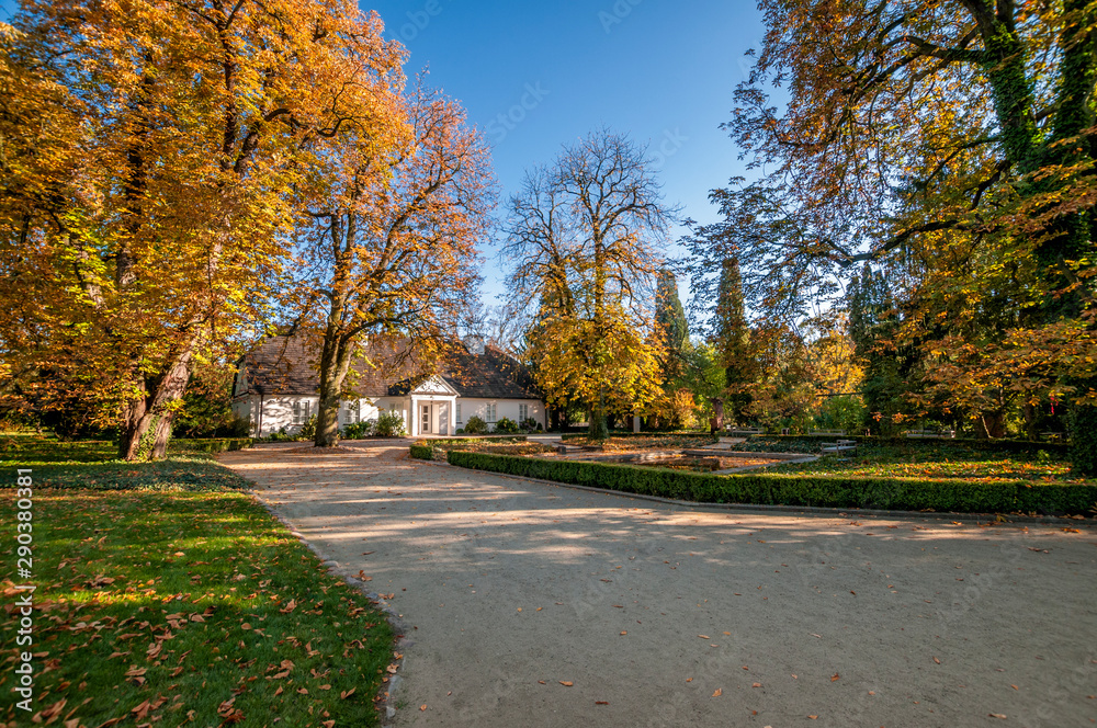 The Birthplace of Fryderyk Chopin and Park. Zelazowa Wola, Masovian Voivodeship, Poland.