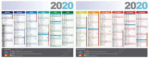 Calendrier 2020