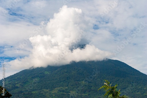 Water Volcano  also known as Hunahp   by Maya  is a stratovolcano located in the departments of Sacatep  quez and Escuintla in Guatemala. At 3 760 m  12 340 ft  