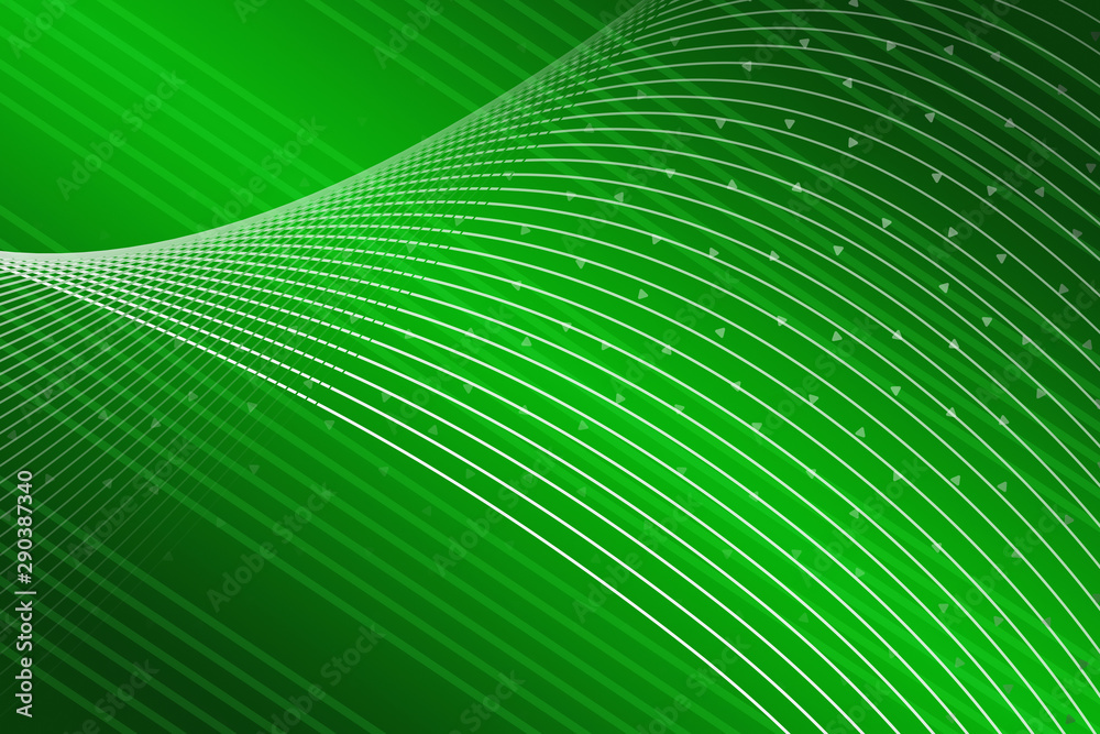Obraz premium abstract, green, light, design, wallpaper, texture, leaf, pattern, illustration, nature, art, backdrop, wave, graphic, energy, lines, color, bright, yellow, backgrounds, digital, ray, line, motion