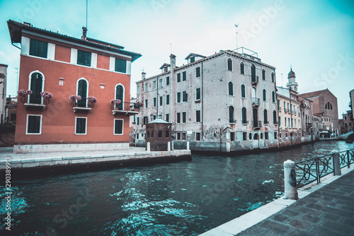 Venice Street Photography Red And blue