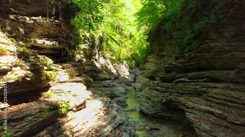 Fabulous river canyon. the magic of nature. Fabulous river canyon. the magic of nature.