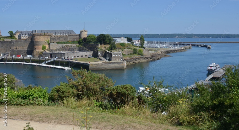 Brest Fort, Finistère, Brittany, France