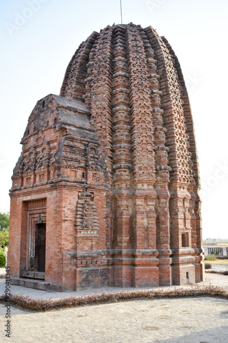 BEAUTIFUL ARCHITECTURE IN TEMPLE OF NIBIA KHERA UTTAR PRADESH INDIA