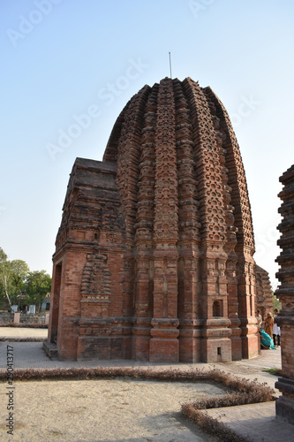 BEAUTIFUL ARCHITECTURE IN TEMPLE OF NIBIA KHERA UTTAR PRADESH INDIA