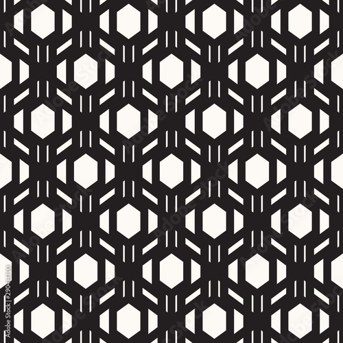 Pattern geometry of hexagon background. Pattern is on swatch panel.