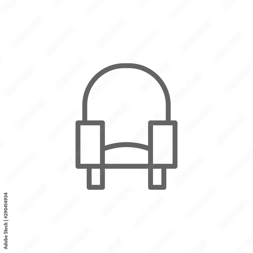 Chair, theater icon. Element of theater icon. Thin line icon Chair, theater icon. Element of theater icon. Thin line icon