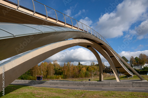 Da Vinci bridge in Norway
