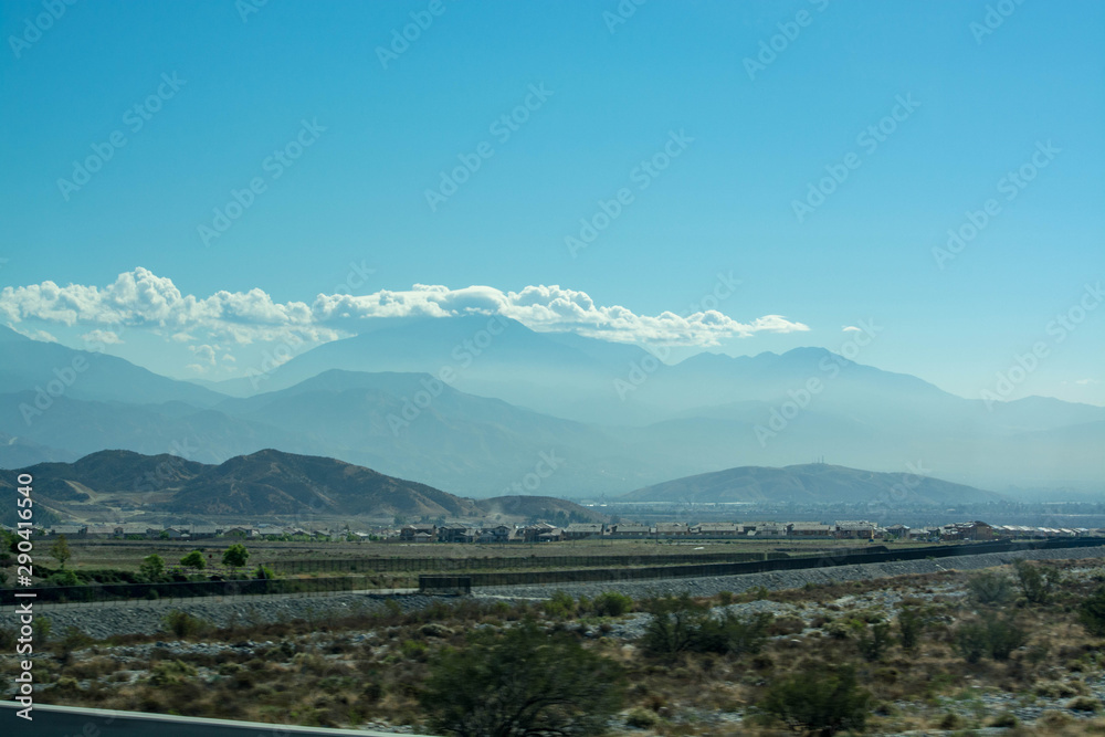 Fototapeta premium Mountains and the sky