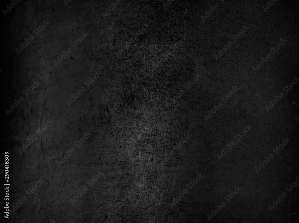 Dark grey black slate stone background or texture