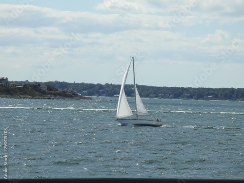 Sailing in Capecod photo