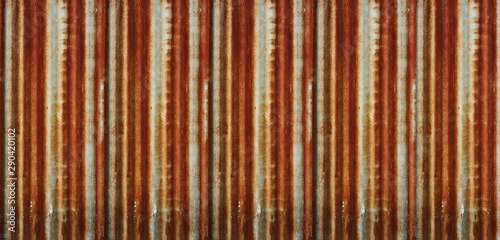 old galvanized sheet that is rusty texture background. Nature. Photo
