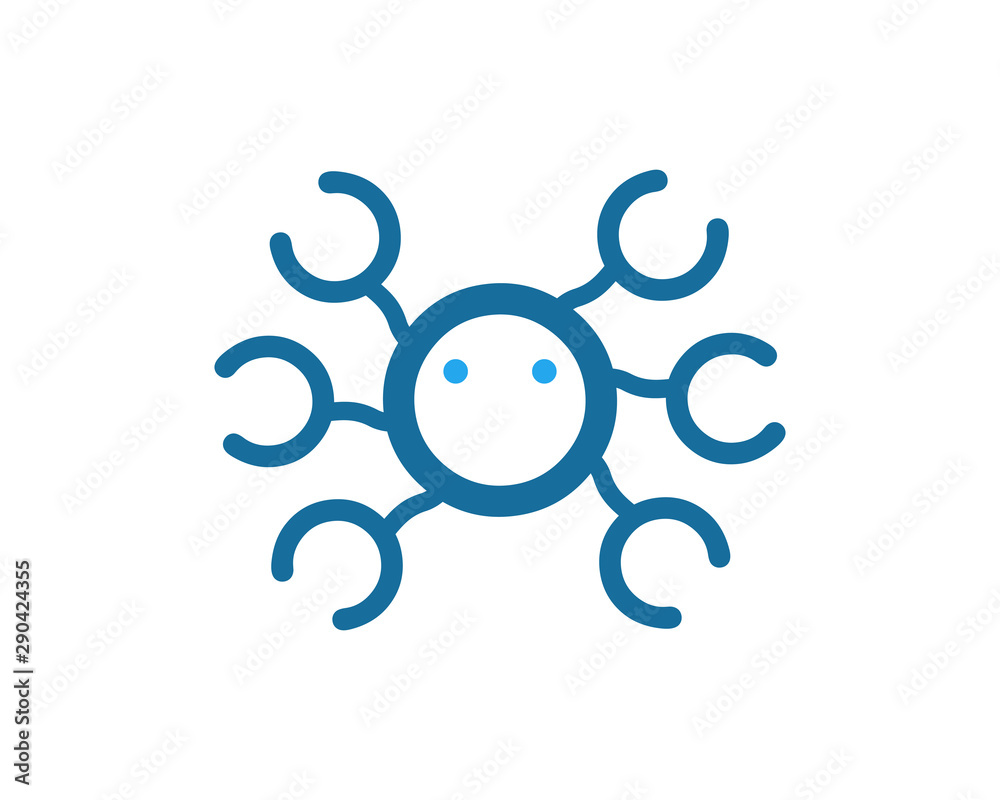 Fototapeta premium octopus c logo icon template