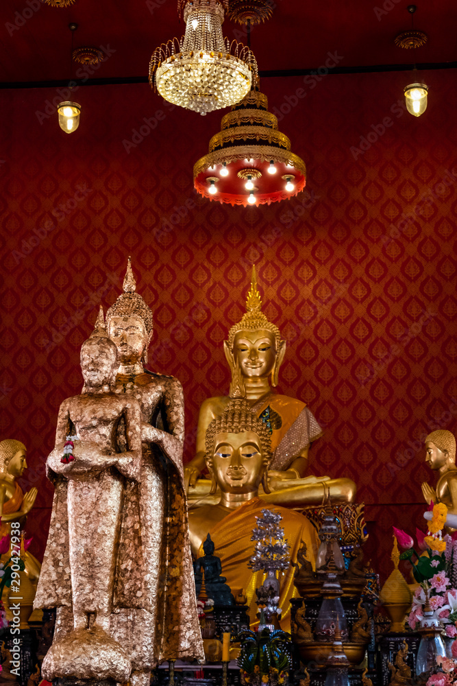 Buddha statue at Ayutthaya, Thailand