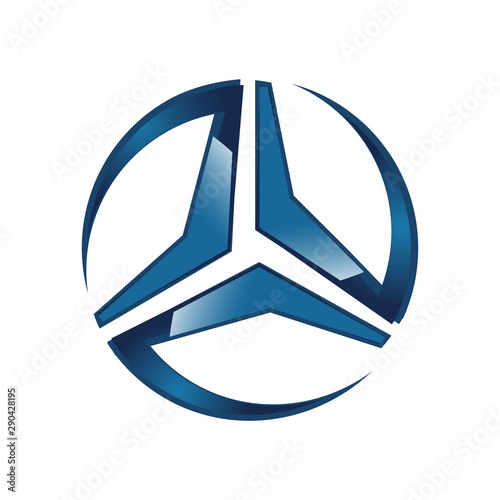 creative abstract wind turbine logo design vector illustrations