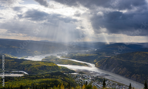 Dawson City Yukon after rain © Martin