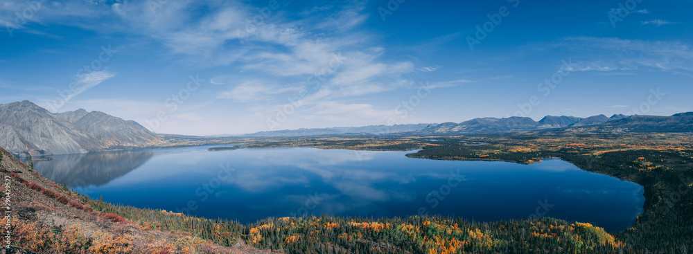 kathleen lake in yukon canada