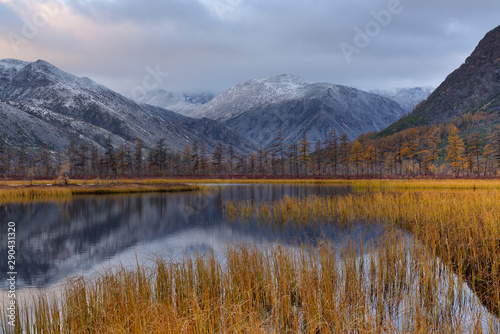 Lake in the mountains, Magadan region, Kolyma, Jack London lake © Maksim