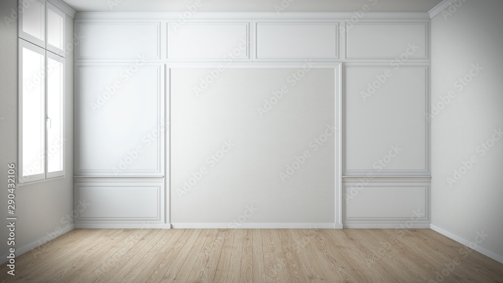 Fototapeta premium room 3D rendering interior