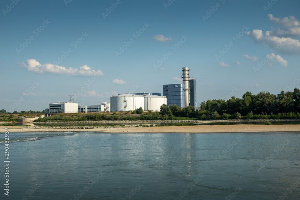 UNI PER factory in Gonyu, a town in the Gyor district on the border with Slovakia marked by the Danube river