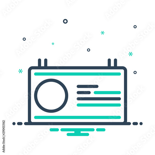mix icon for according