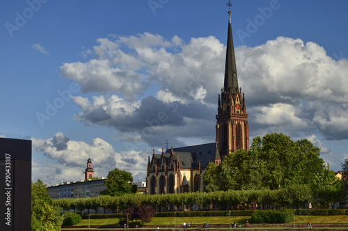 The Dreikönigskirche is an evangelist church