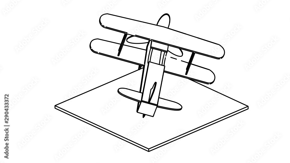 coloring page of the airplane coloring page of the airplane