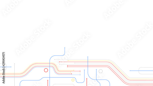 Digital tech data elements abstract background