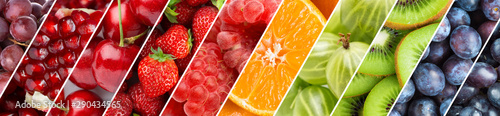 Fruits. Background of fresh food