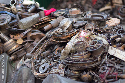 pile of engine garbage © yiamX