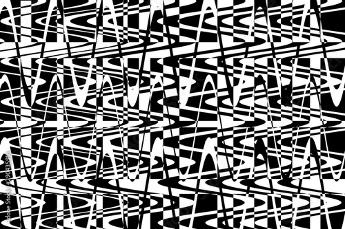 A black and white wavy line background image.
