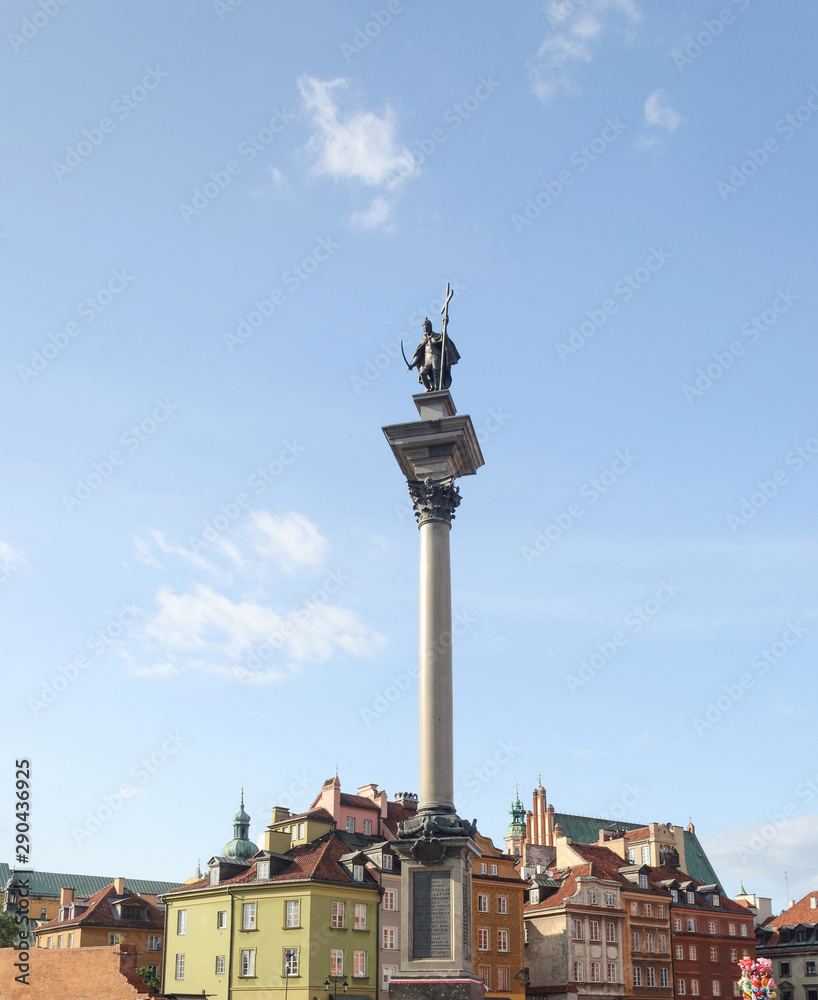 Sigismund column on Castle Square, Warsaw